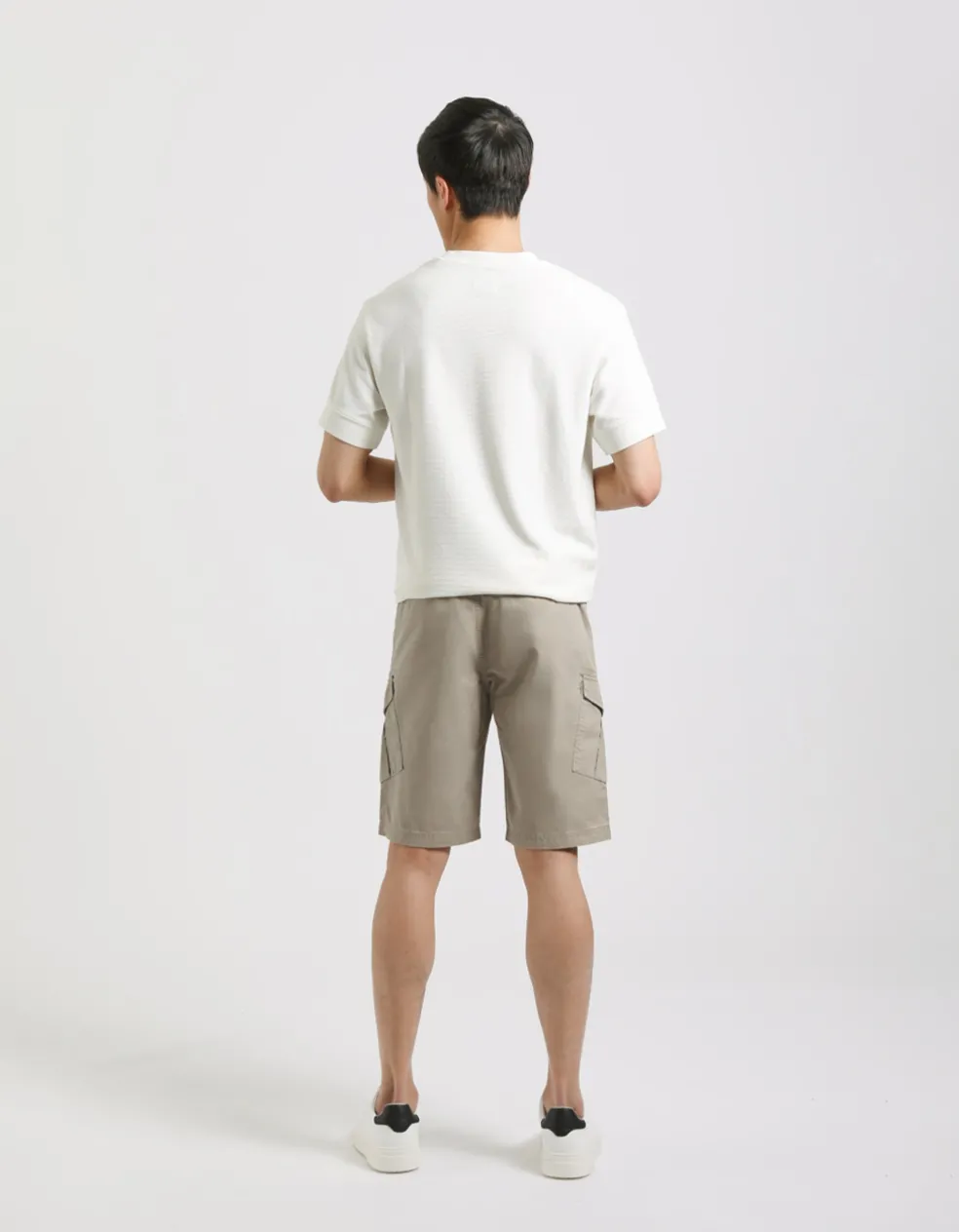 Bermuda cargo 100% cotone