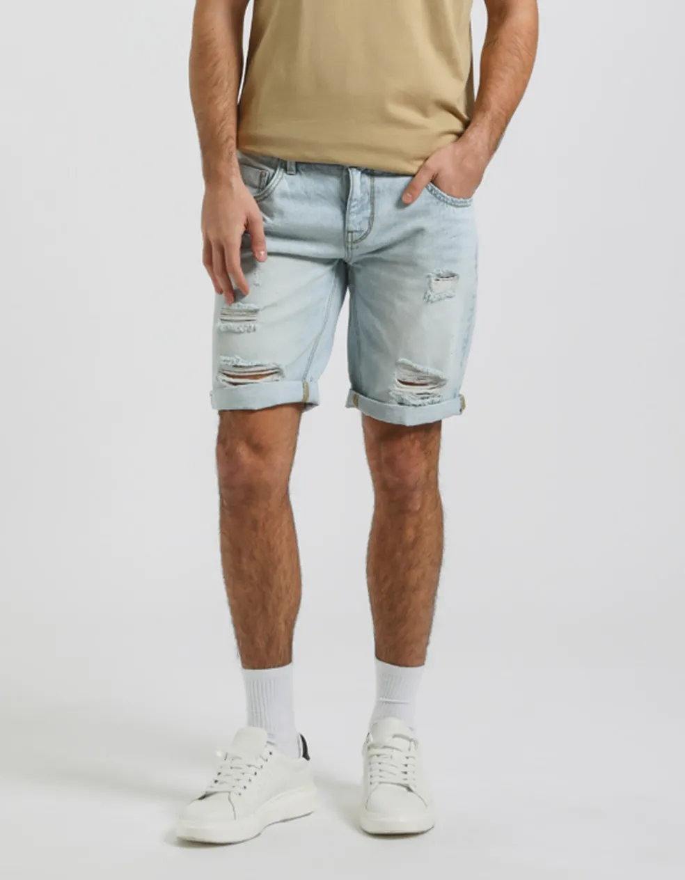 Bermuda di jeans regular fit