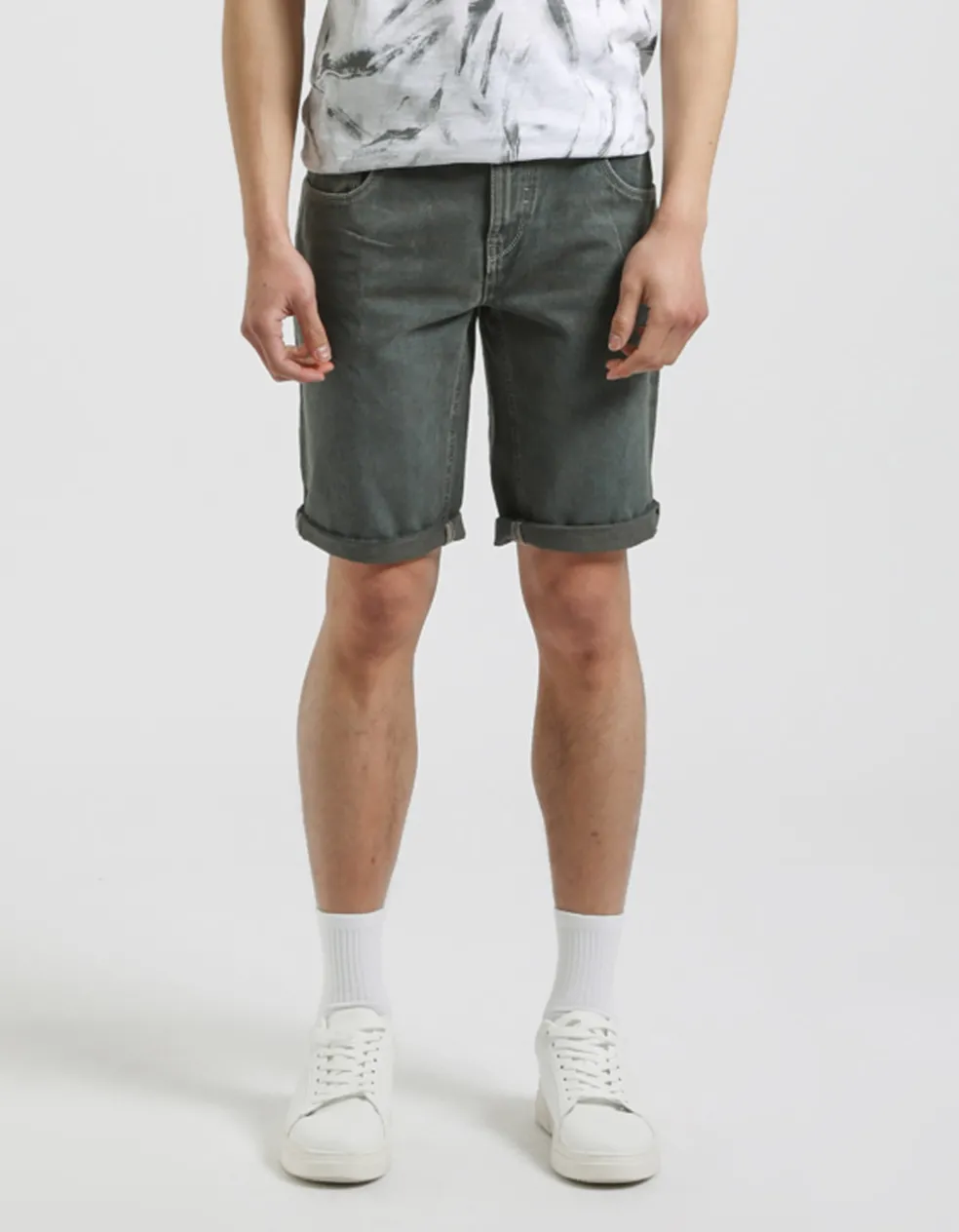 Bermuda di jeans regular fit