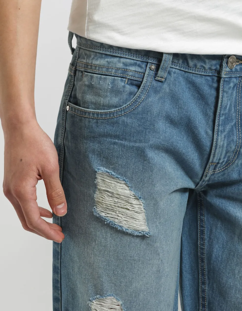 Bermuda di jeans regular fit
