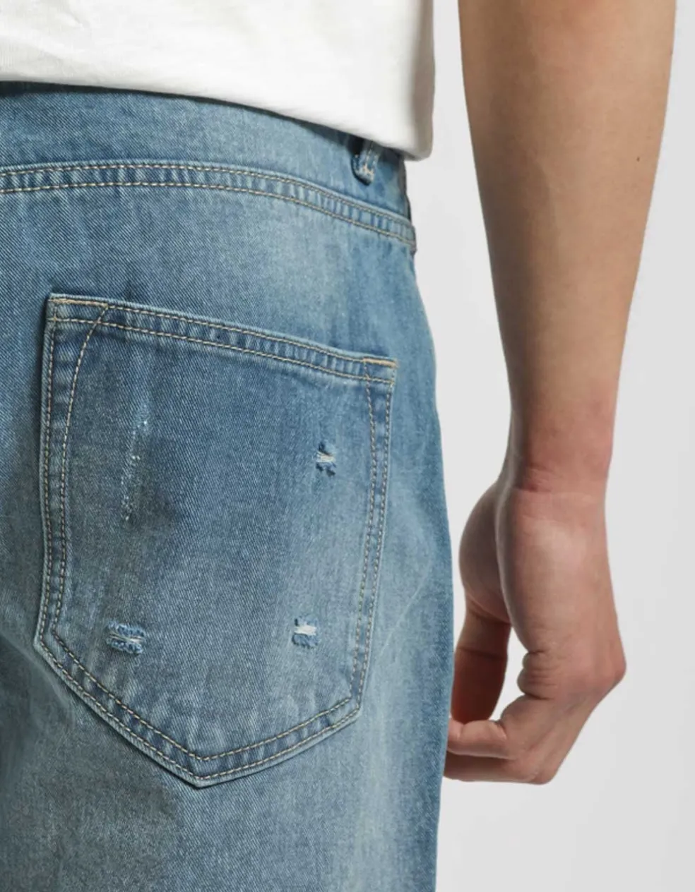 Bermuda di jeans regular fit