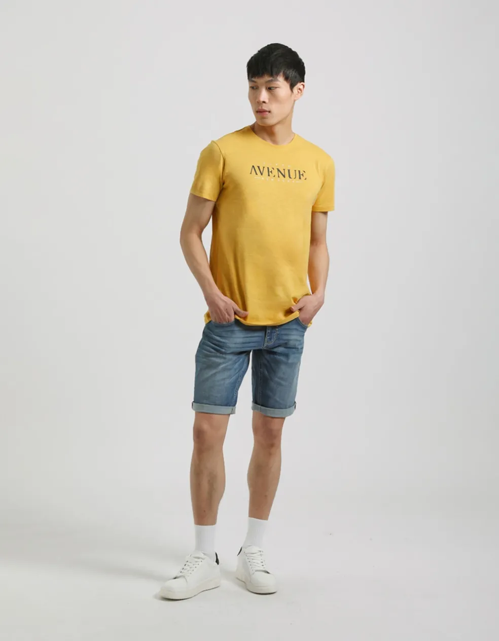 Bermuda di jeans slim fit