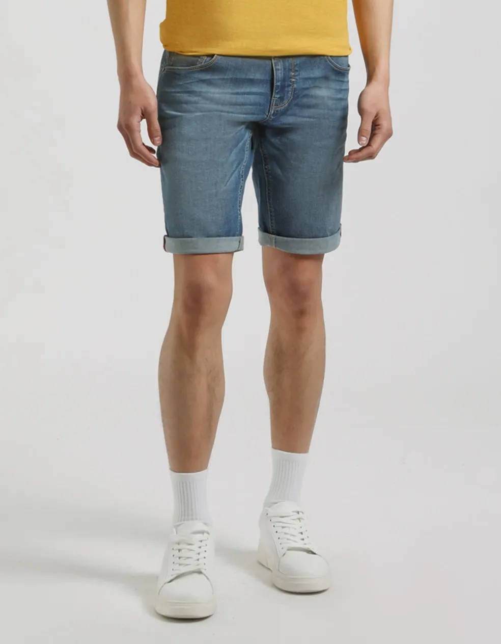 Bermuda di jeans slim fit