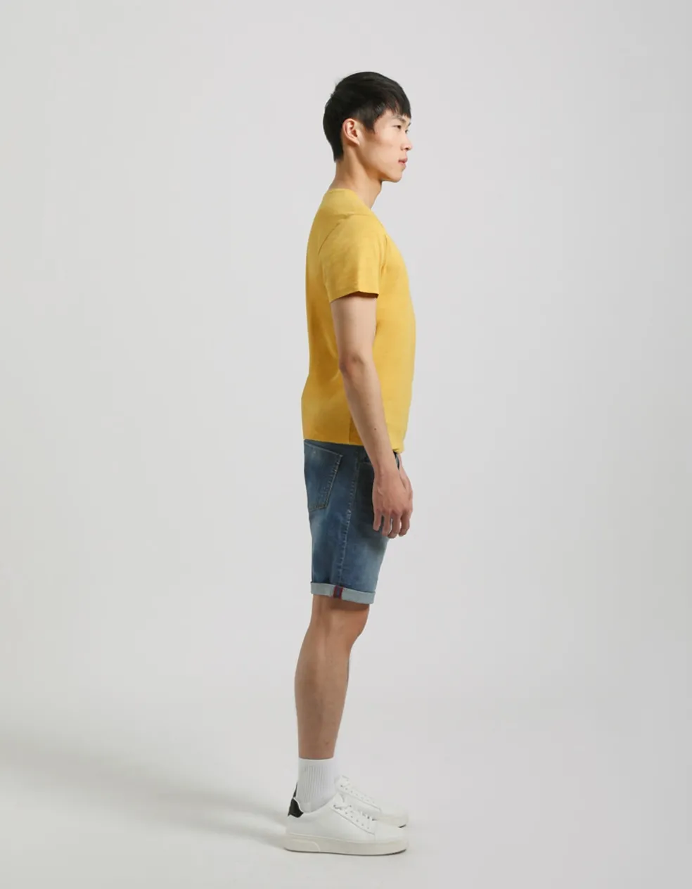 Bermuda di jeans slim fit