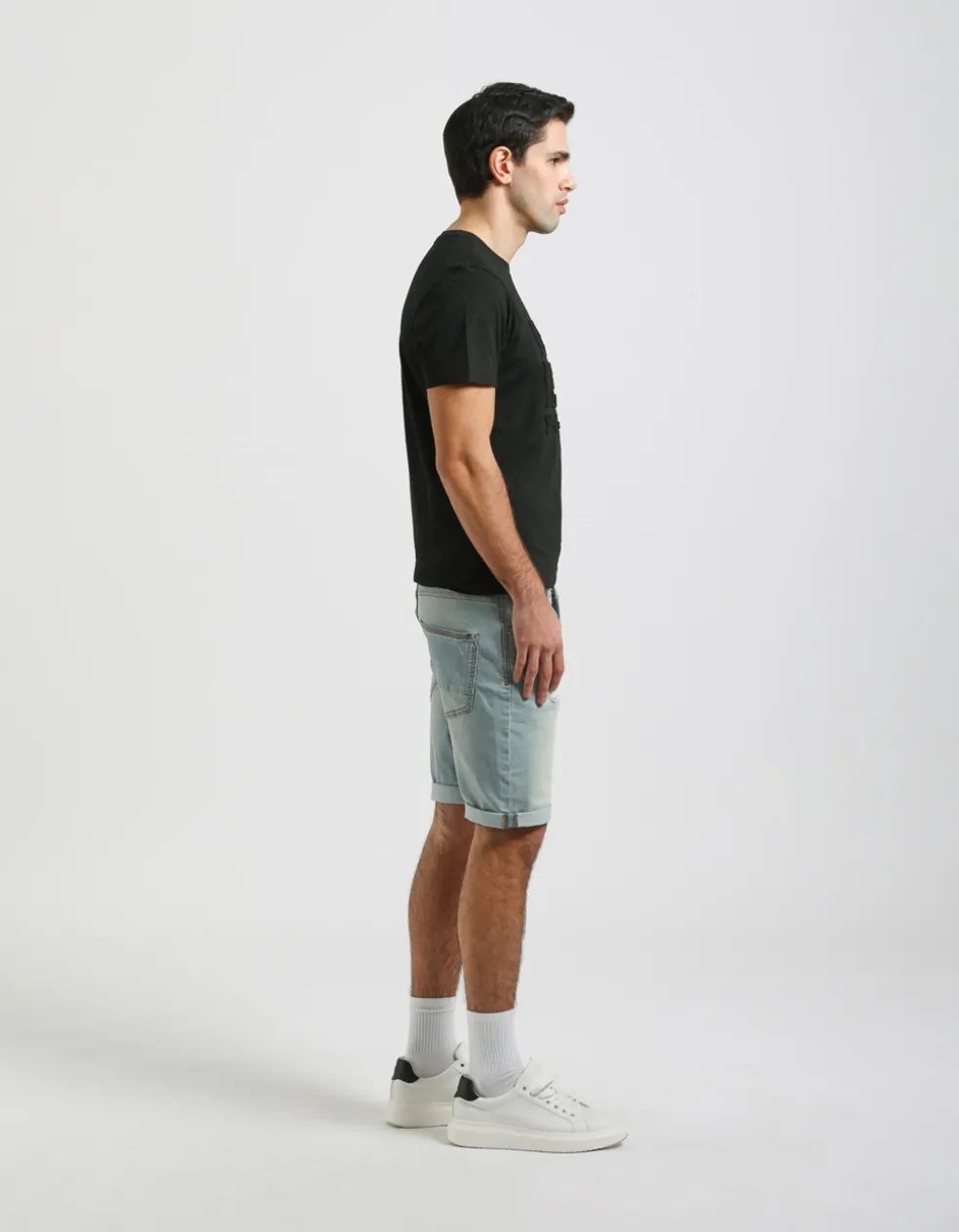 Bermuda di jeans slim fit