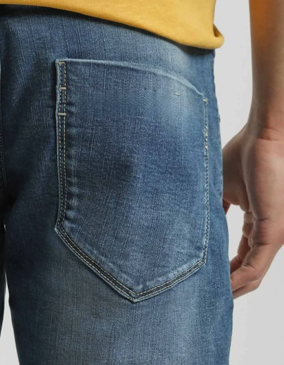 Bermuda di jeans slim fit