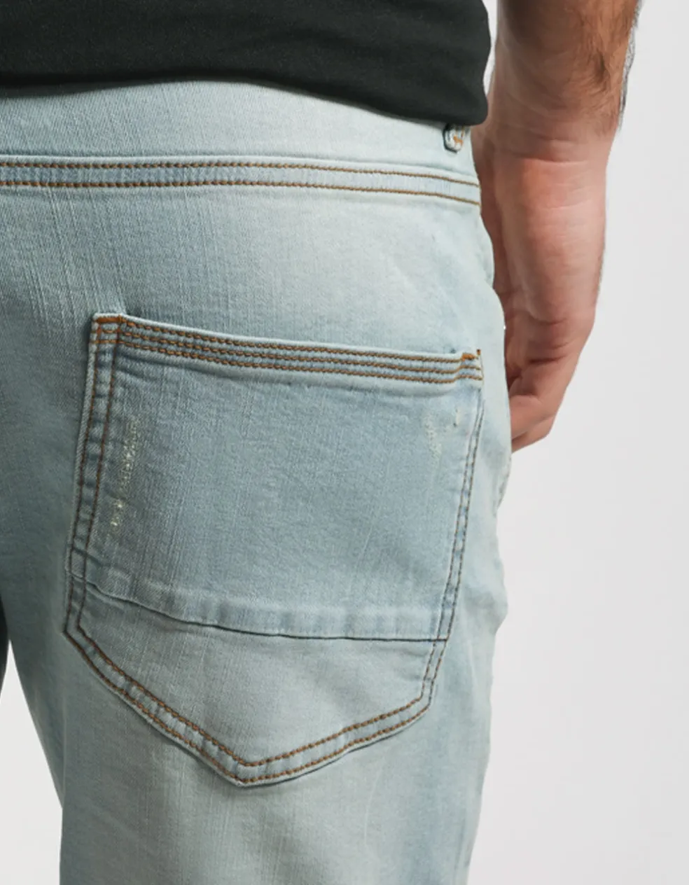 Bermuda di jeans slim fit