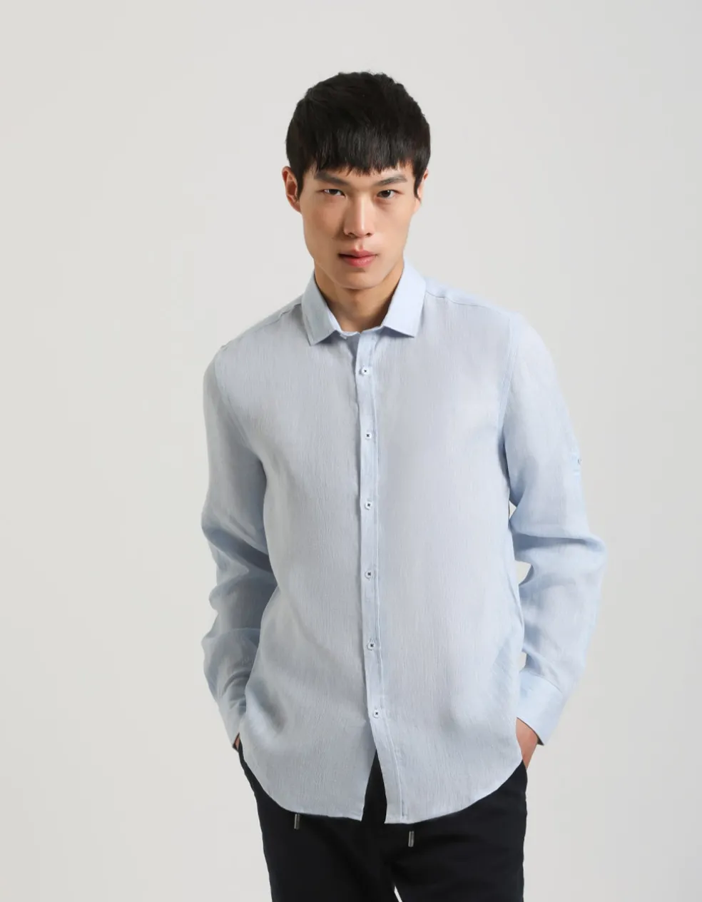 Camicia 100% lino