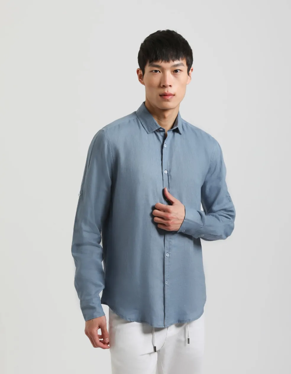 Camicia 100% lino