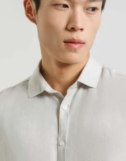 Camicia 100% lino