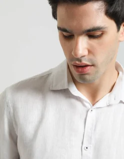 Camicia 100% lino