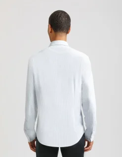 Camicia manica lunga a righe