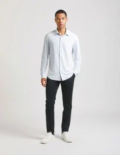 Camicia manica lunga a righe