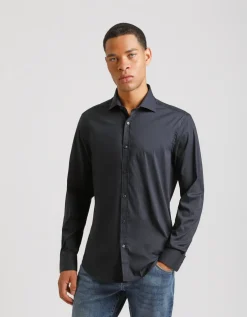 Camicia manica lunga in cotone