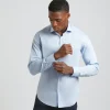 Camicia manica lunga in cotone