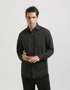 Camicia manica lunga in cotone