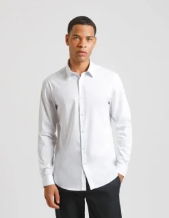 Camicia manica lunga in cotone
