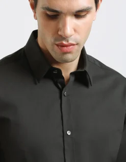 Camicia manica lunga in cotone