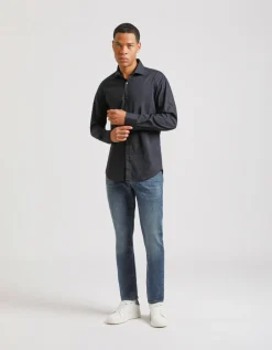 Camicia manica lunga in cotone
