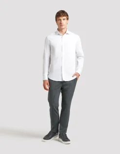 Camicia manica lunga in cotone