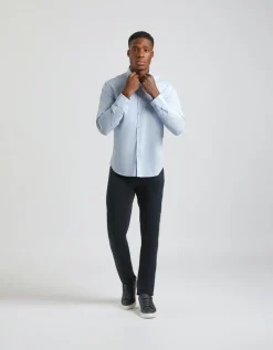 Camicia manica lunga in cotone