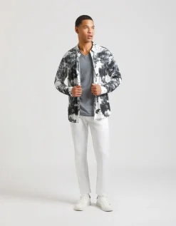 Camicia manica lunga in viscosa