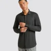 Camicia manica lunga tinta unita
