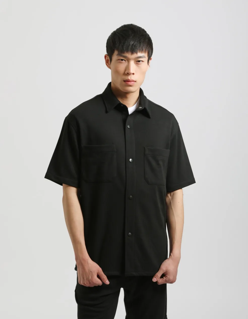 Camicia mezza manica con tasconi