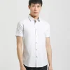 Camicia mezza manica in cotone