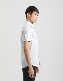 Camicia mezza manica in cotone