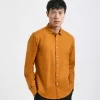 Camicia misto lino