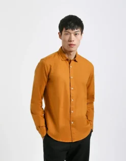 Camicia misto lino