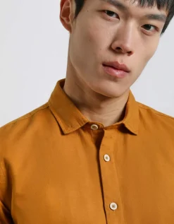 Camicia misto lino