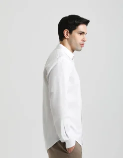 Camicia misto lino