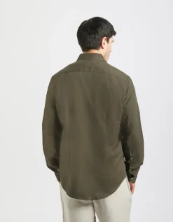 Camicia misto lino