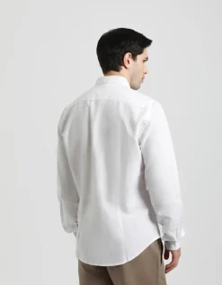 Camicia misto lino