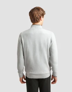 Cardigan con zip