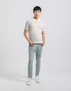 Jeans skinny fit con strappi