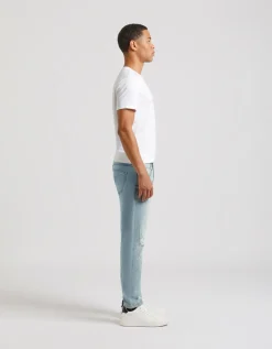 Jeans skinny fit con strappi