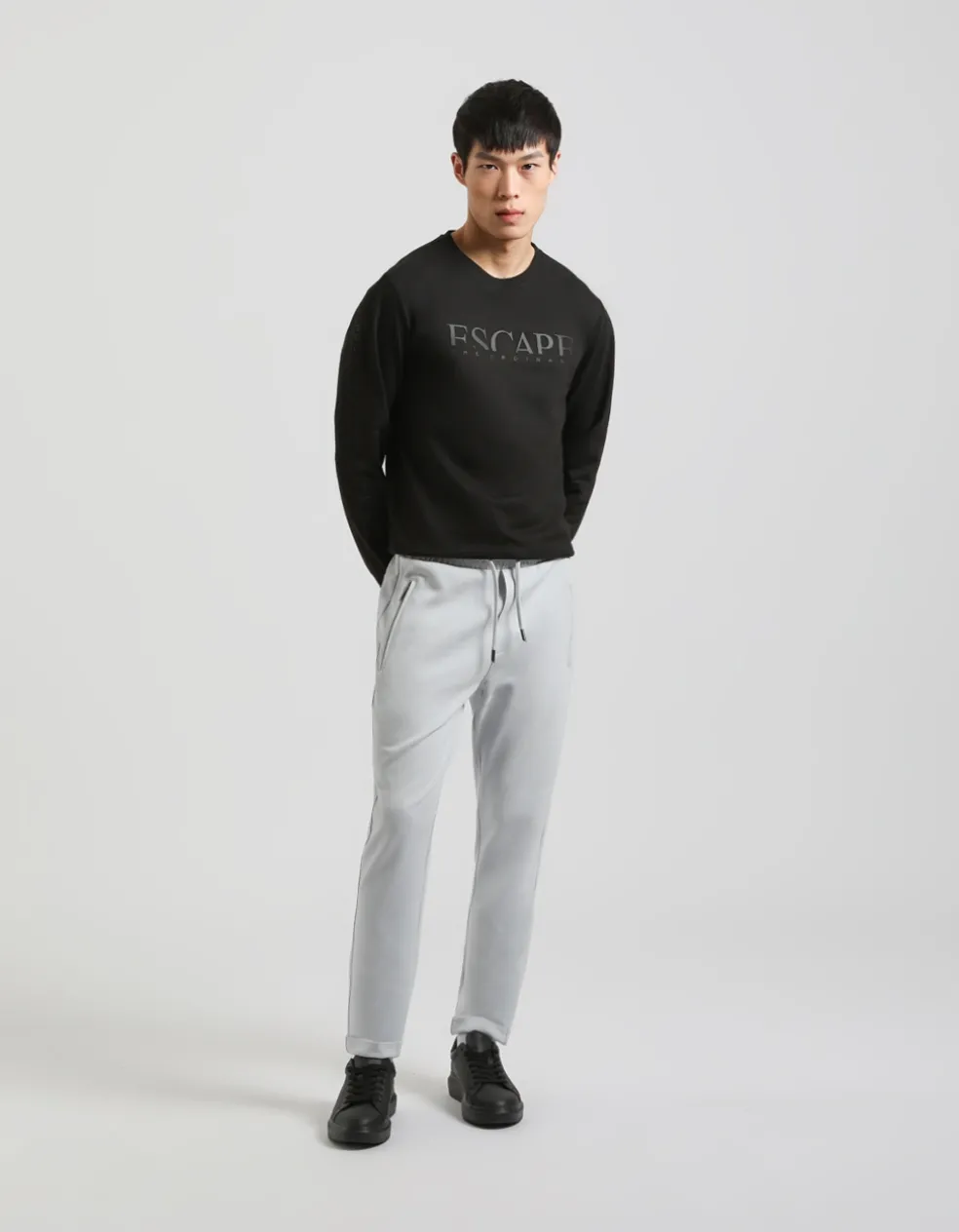 Jogger in felpa