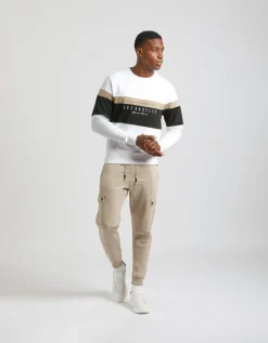 Jogger in felpa con tasconi