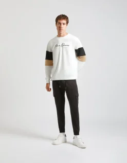 Jogger in felpa con tasconi