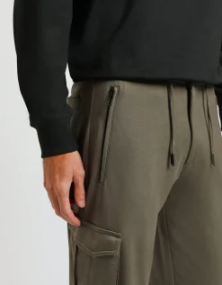 Jogger in felpa con tasconi