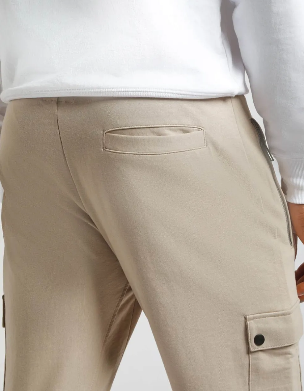 Jogger in felpa con tasconi