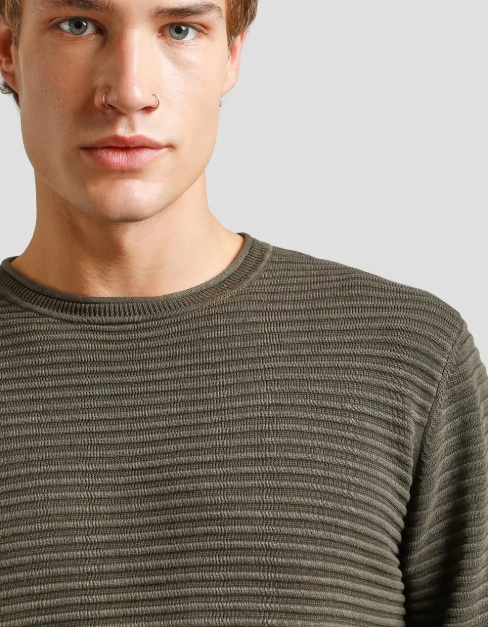 Maglia girocollo 100% cotone