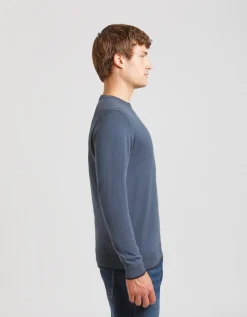 Maglia girocollo doppio collo