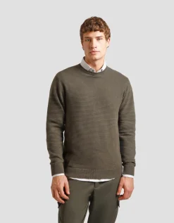 Maglia girocollo in cotone