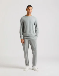 Maglia girocollo in cotone