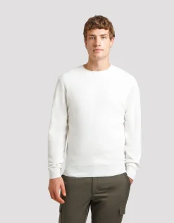 Maglia girocollo strutturato