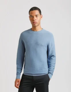Maglia girocollo strutturato